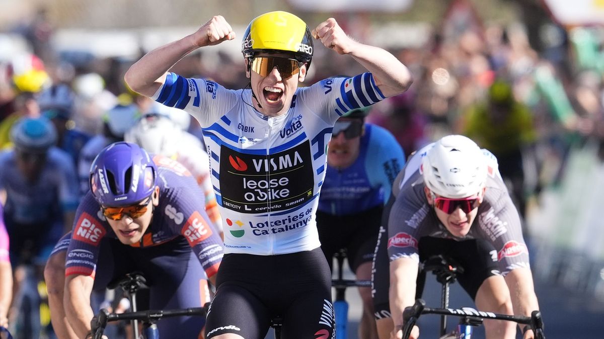 Úspěch českého cyklisty. V etapě si dospurtoval pro třetí místo