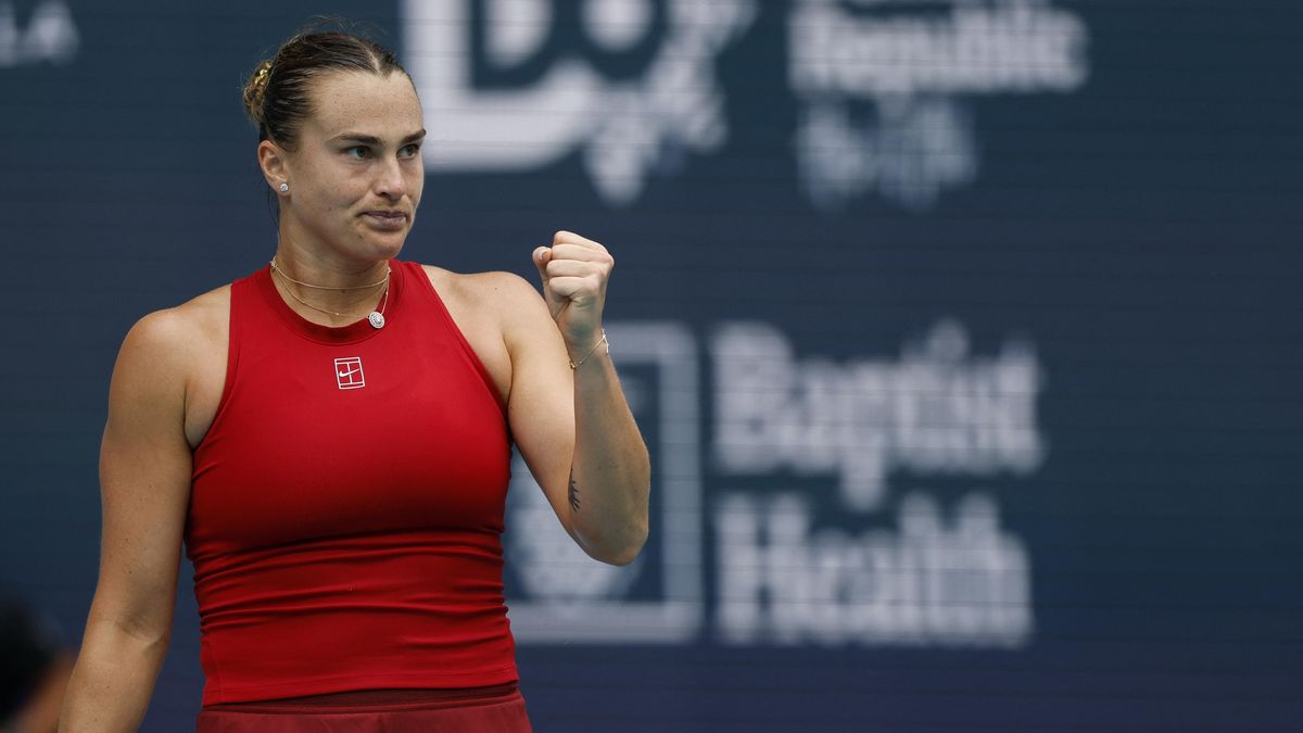 Světová jednička Sabalenková opanovala tisícovku v Miami