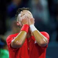 Jakub Menšík těsně po konci utkání