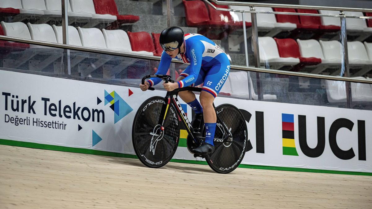 Veronika Jaborníková skončila na ME dráhařů na kilometru s pevným startem sedmá
