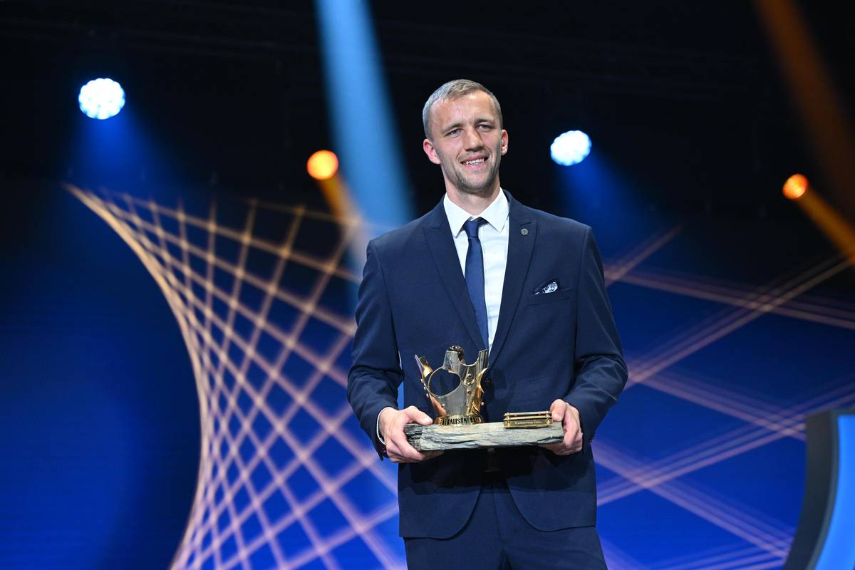 Tomáš Souček vyhrál anketu Fotbalista roku 2024.