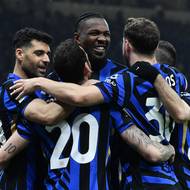 Radost fotbalistů Interu v duelu s Feyenoordem