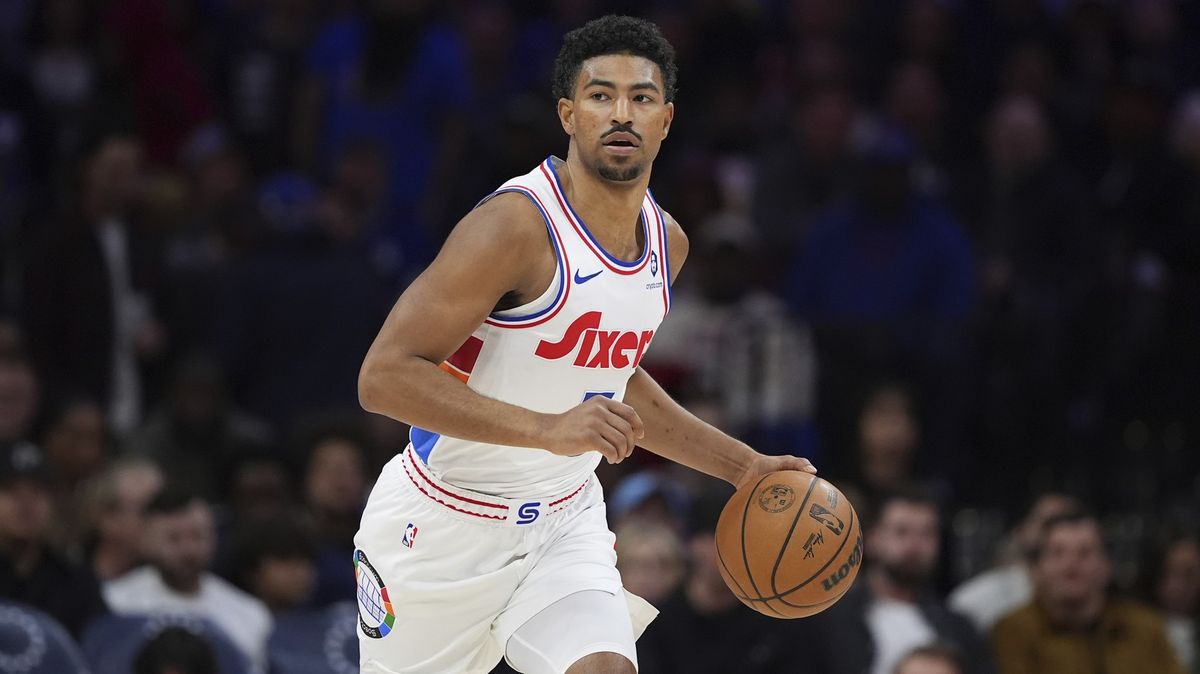 Grimes 44 body ukončil basketbalistům Philadelphie sérii porážek v NBA