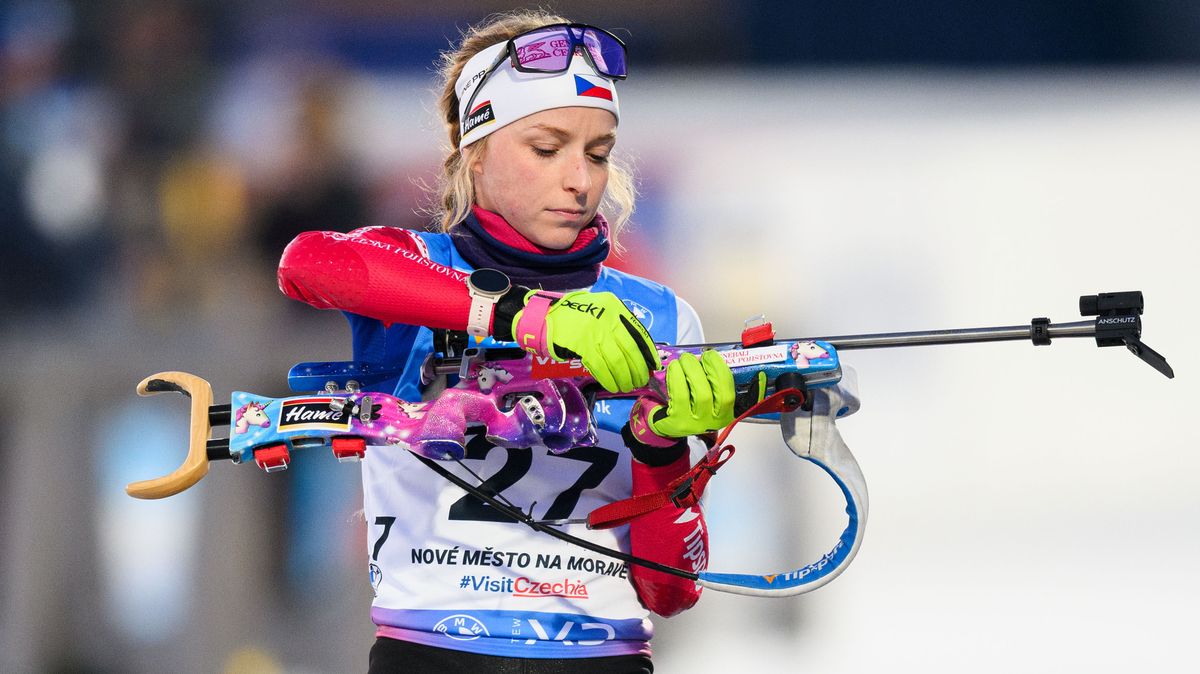 Bez Davidové i dorostenecké šampionky. České biatlonistky pokračují jen ve čtyřech