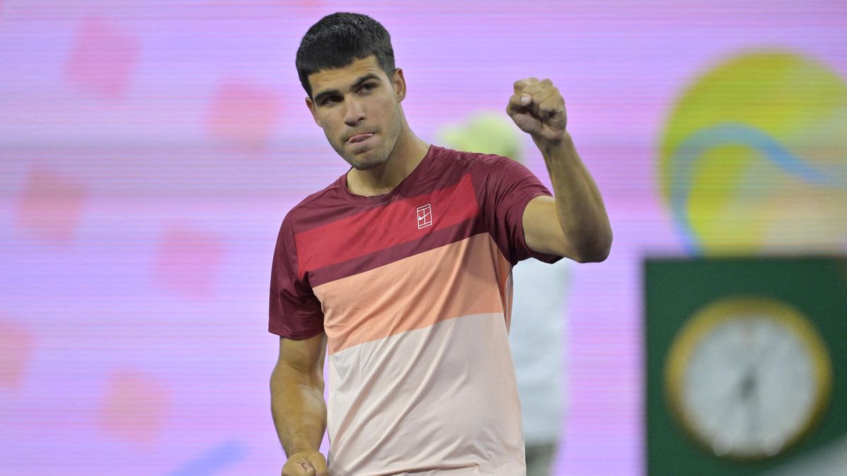 Alcaraz povolil v osmifinále v Indian Wells Dimitrovovi jen dva gamy