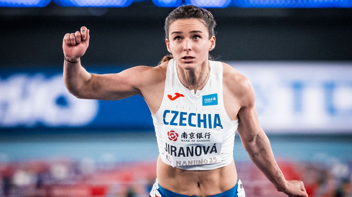 Překážkářka Jiranová se blýskla dvanáctým místem na světě