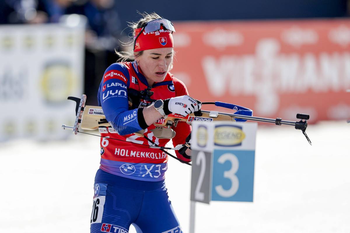 Paulína Fialková ze Slovenska dojela na šestém místě.