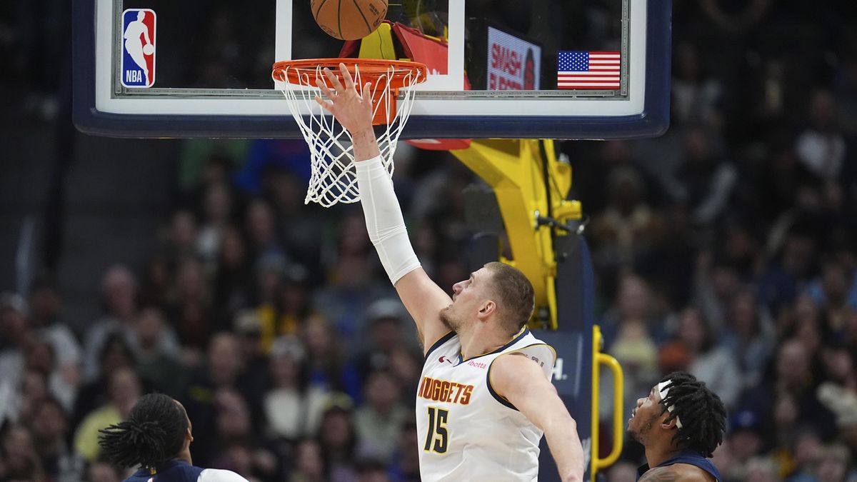 Washington v NBA překvapil Denver, Jokičových 40 bodů nestačilo