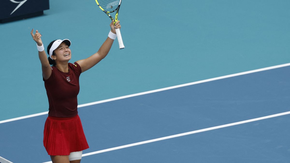 Velké překvapení v Miami. Šwiateková podlehla talentované Filipínce