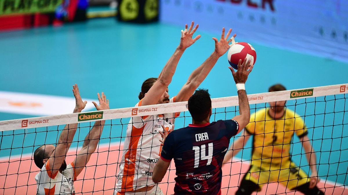 Karlovarsko nezaváhalo ve Zlíně a je novým lídrem volejbalové extraligy