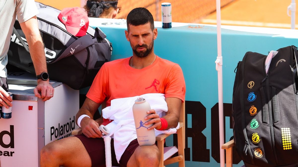 Frustrovaný Djokovič vypěnil. Podělaný tenis, podělaný všechno, nadával
