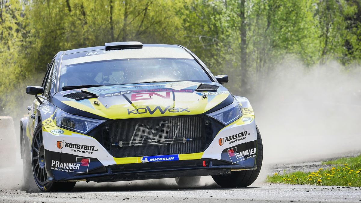 Rakušan Wagner je v čele Rallye Šumava Klatovy