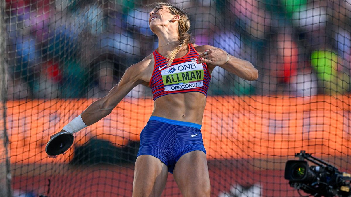 Diskařka Allmanová předvedla v Ramoně nejdelší hod za 36 let