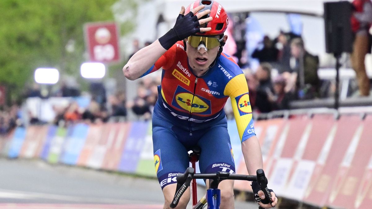 Dánský cyklista Skjelmose ovládl závod Amstel Gold Race
