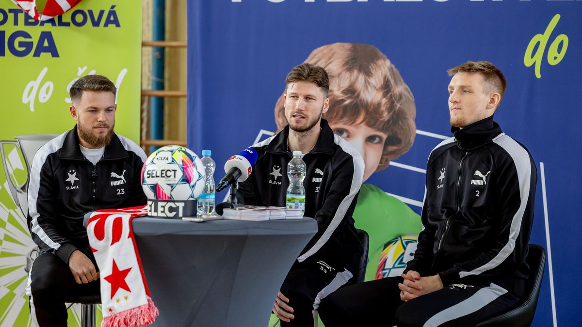 Vyměnili byste Trpišovského? Jste ve stresu proti Spartě? Školáci vyzvídali u slávistů