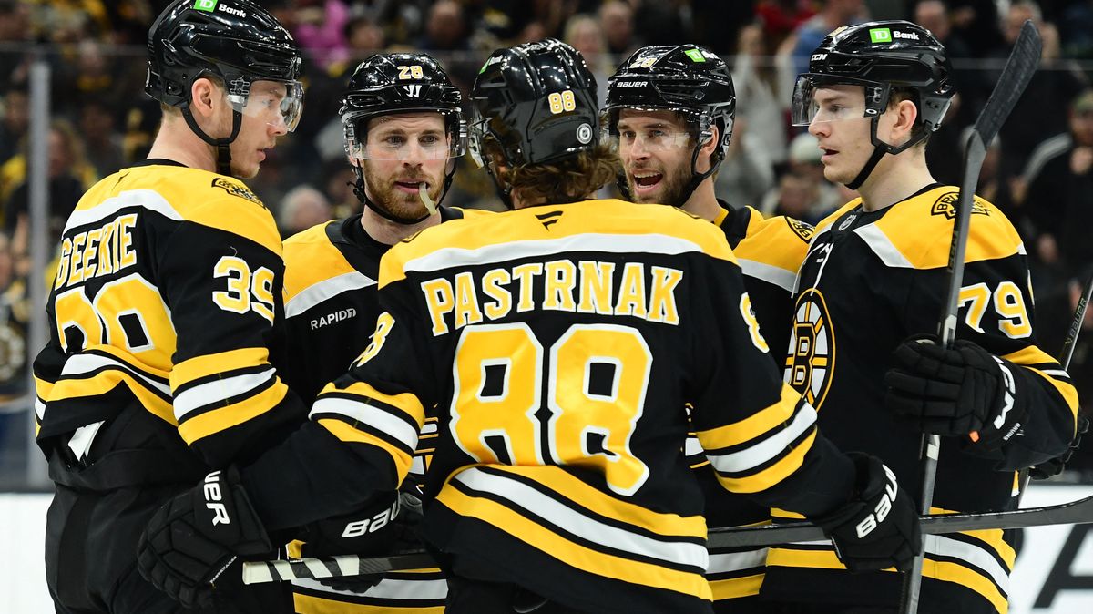 Pastrňák znovu zářil, kolapsu Bostonu však nezabránil