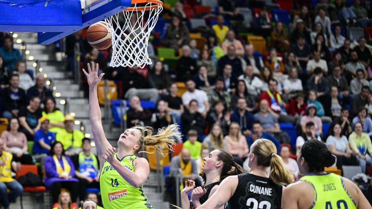 Basketbalistky USK Praha uspěly v prvním ligovém finále