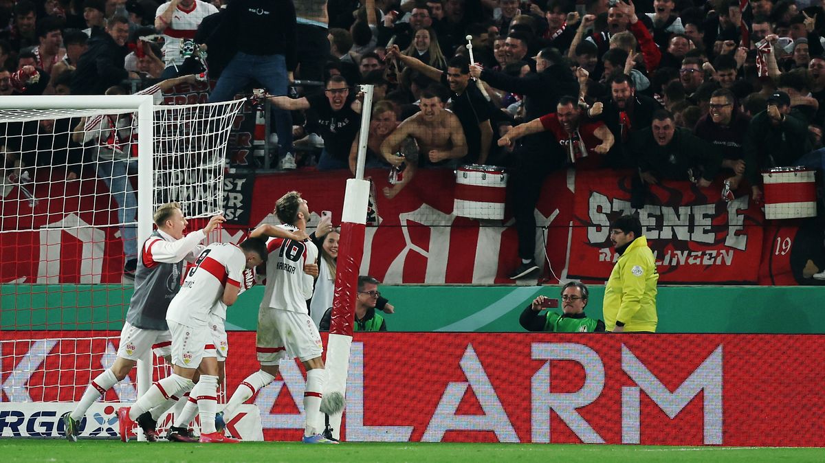 Stuttgart porazil Lipsko a postoupil do finále Německého poháru. V něm vyzve třetiligový zázrak