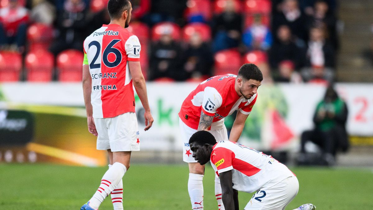 Zranění slávistického fotbalisty Dioufa z domácího poháru není vážné