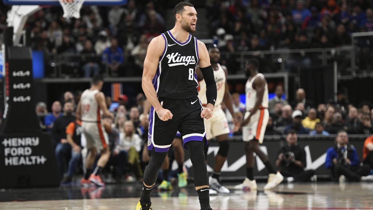 LaVine parádním výkonem dovedl Sacramento k výhře nad Detroitem