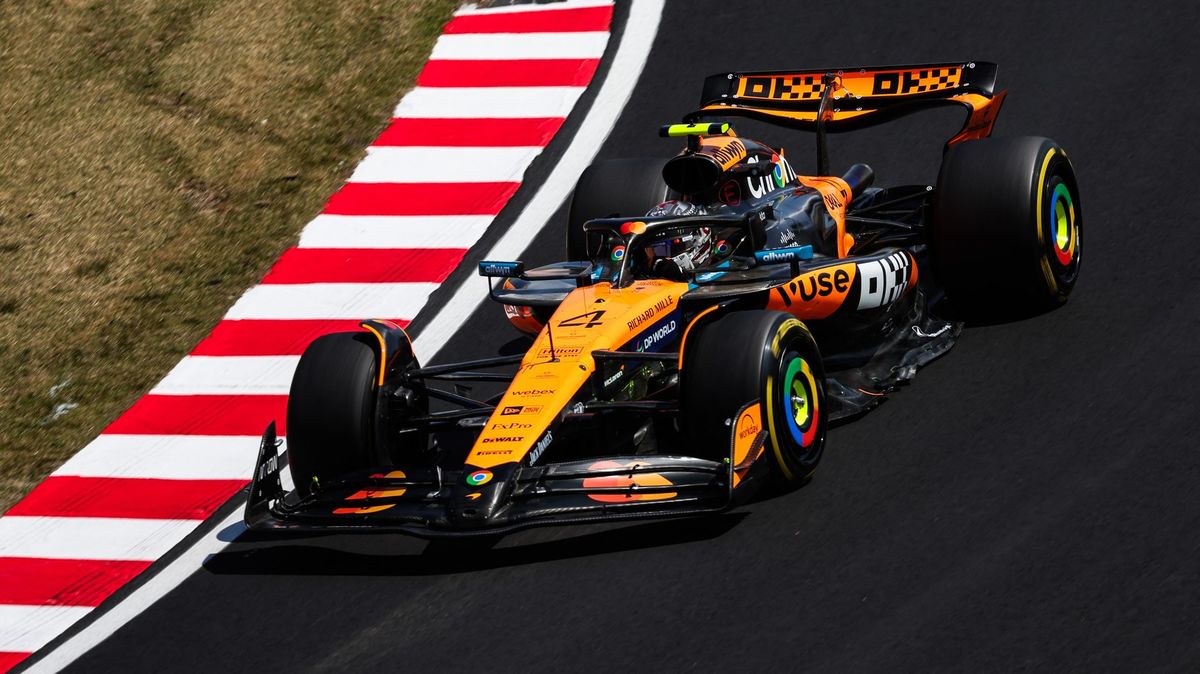 V prvním tréninku F1 v Japonsku byl nejrychlejší Norris před Russellem