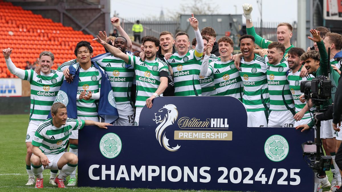 Celtic získal titul už čtyři kola před koncem, vyrovnal rekord Rangers
