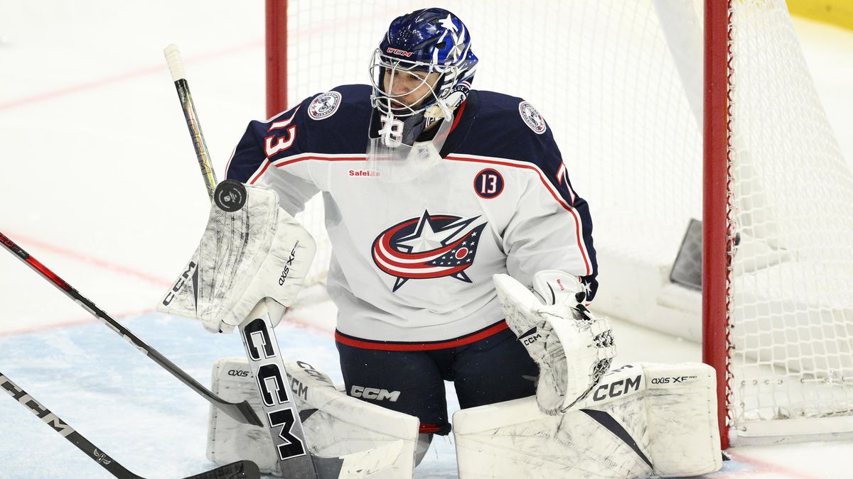 Hvězdou týdne NHL se stal brankář Columbusu