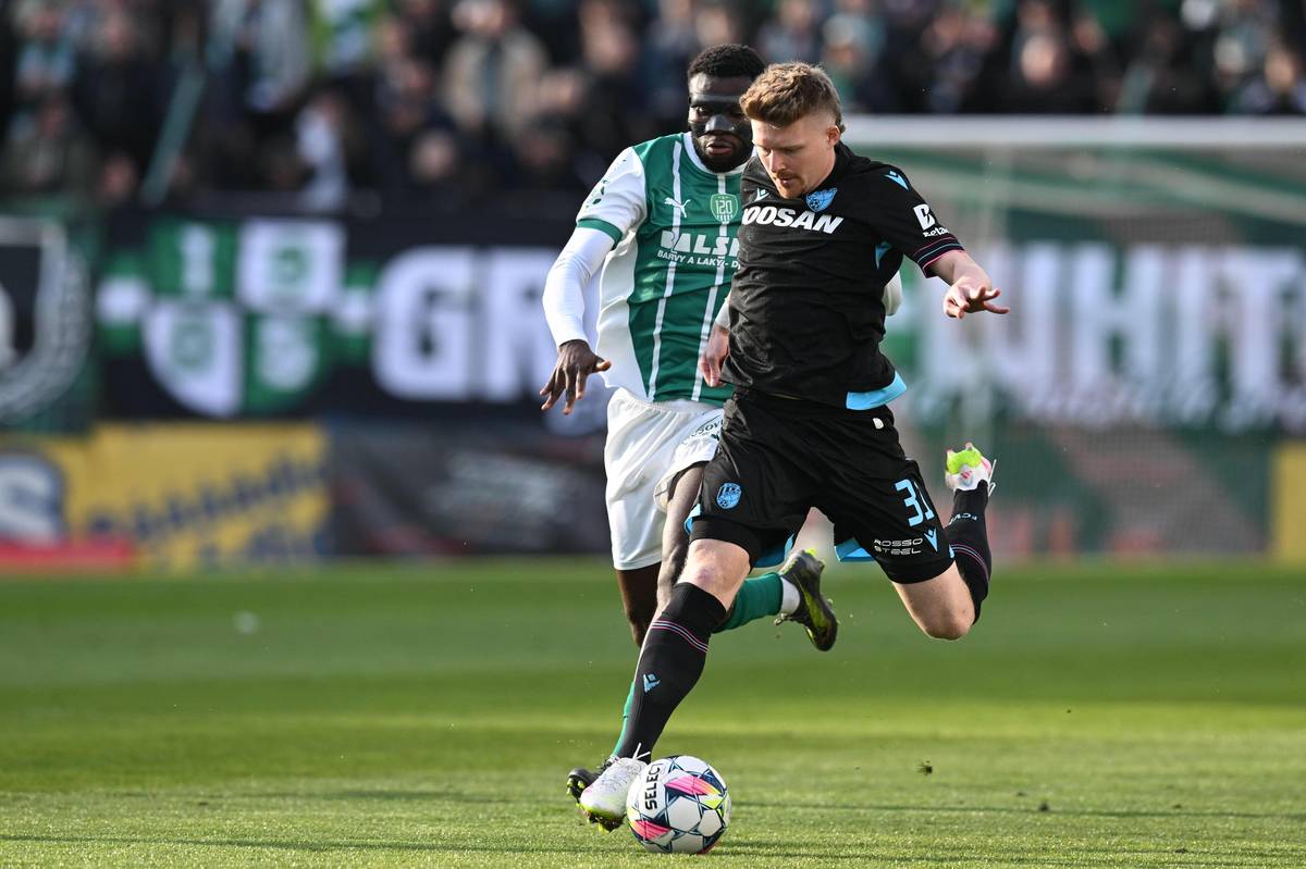 Plzeňský Pavel Šulc během pohárového duelu s Bohemians.