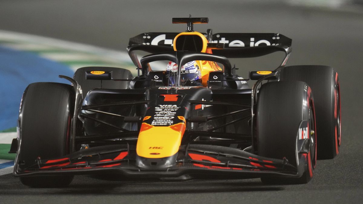 V Saúdské Arábii si pro pole position dojel podruhé v sezoně Verstappen
