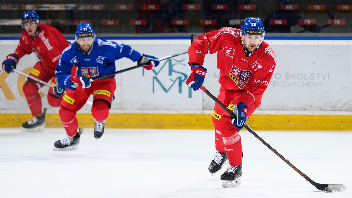 Ohledně NHL radil Kuncovi i Dostál. Reprezentační útočník se zatím připravuje v Olomouci