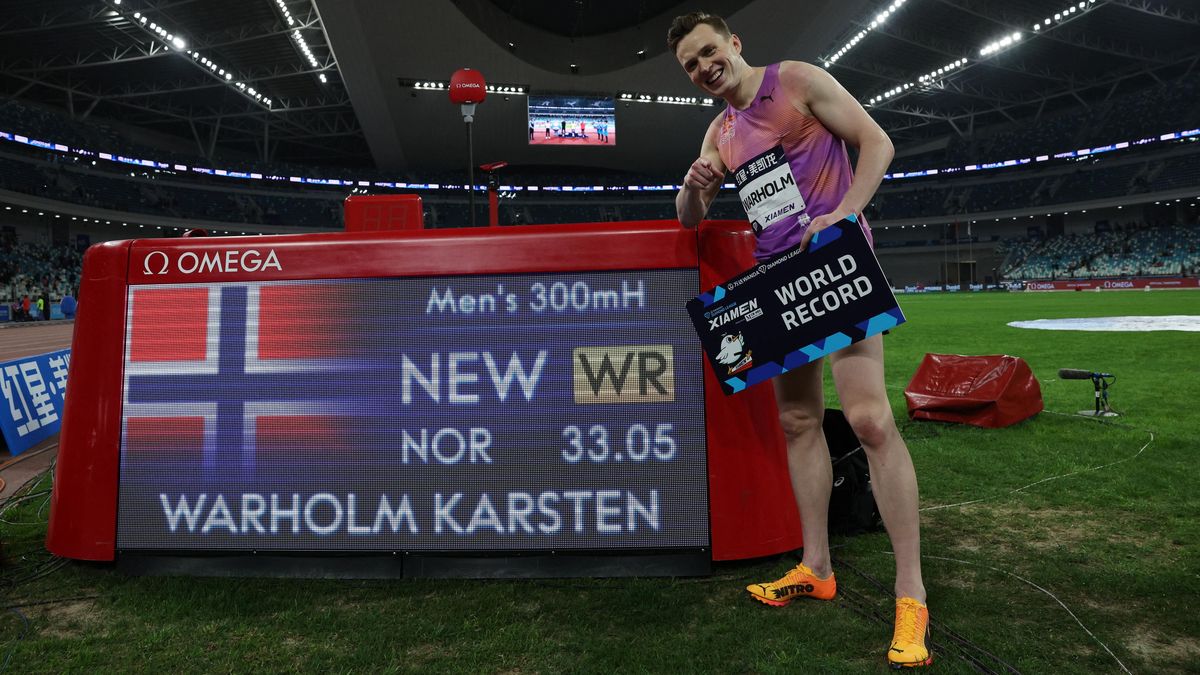 Warholm nad překážkami zazářil nejrychlejším časem historie