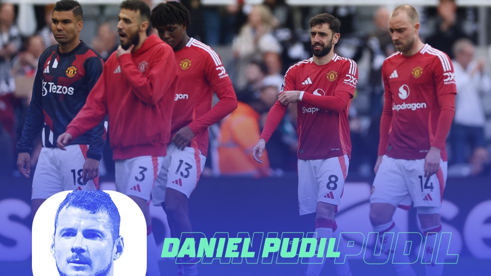 MADE IN ENGLAND: Pohled na United je tristní, s Onanou dochází trpělivost