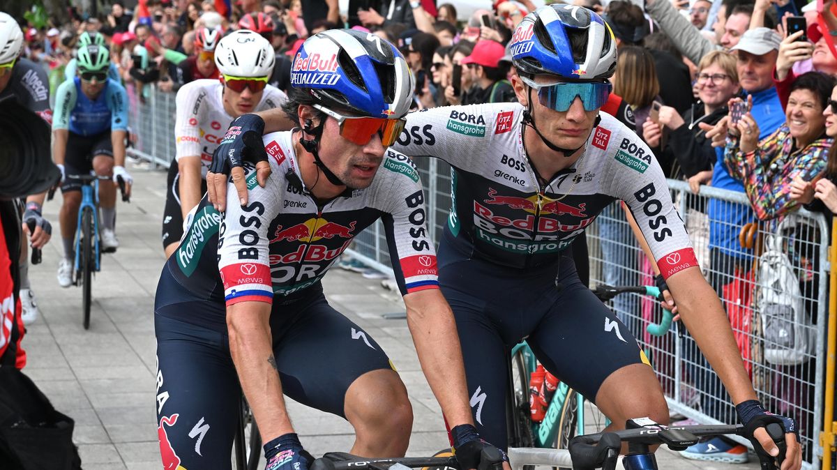 Favorit zvažuje konec na Giro d'Italia. Roglič je po pádech zraněný