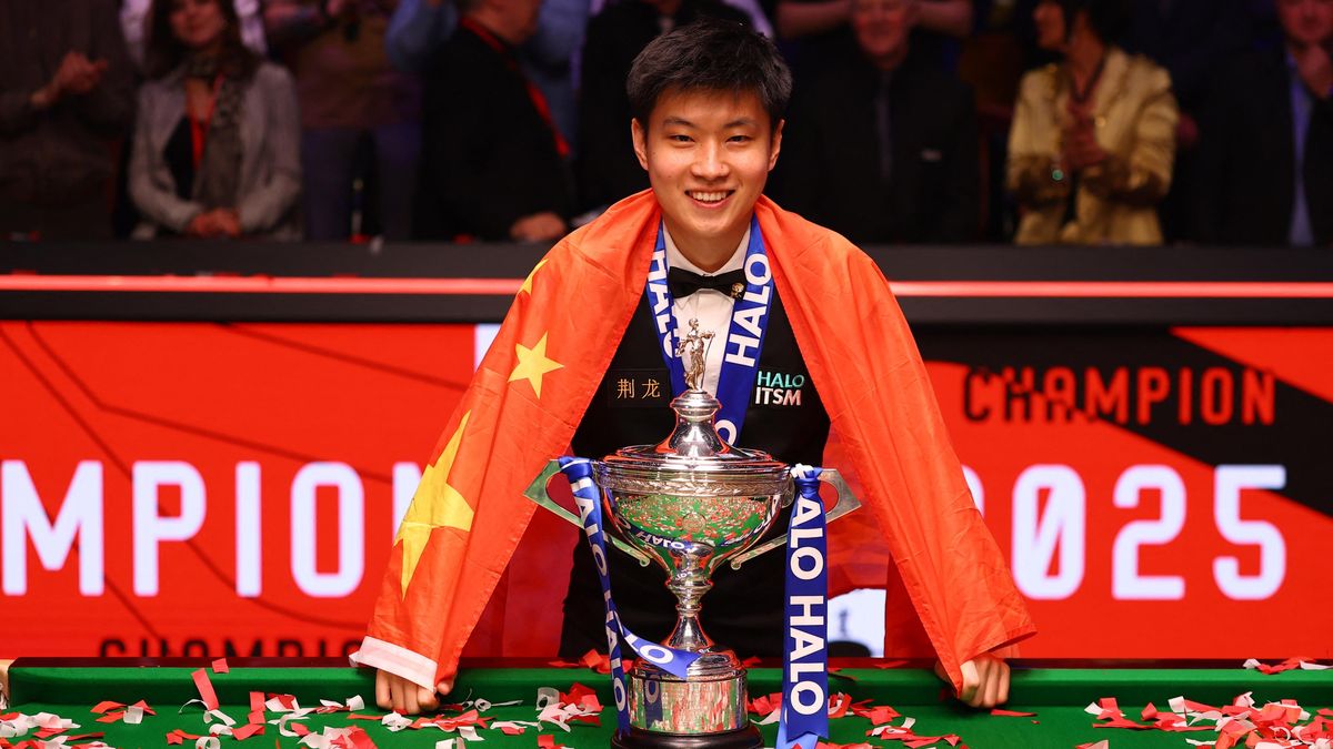 Poprvé v historii ovládl MS ve snookeru Číňan