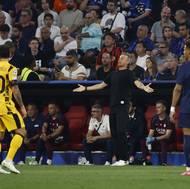 Trenér PSG Luis Enrique.