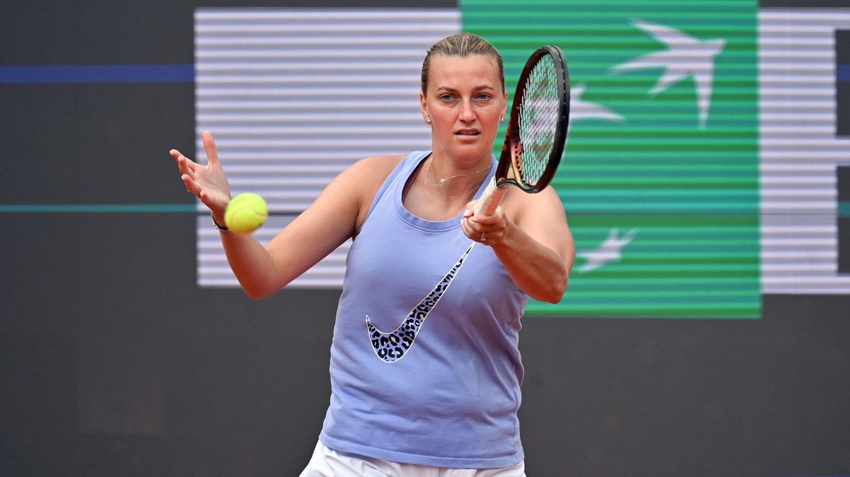 Dvojnásobná wimbledonská vítězka Petra Kvitová kvůli zranění nohy odstoupila z tenisového turnaje v Římě