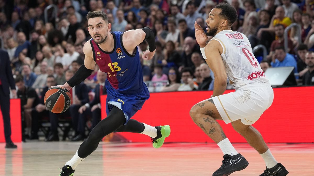 Barcelona ve čtvrtfinále Evropské ligy srovnala krok s Monakem