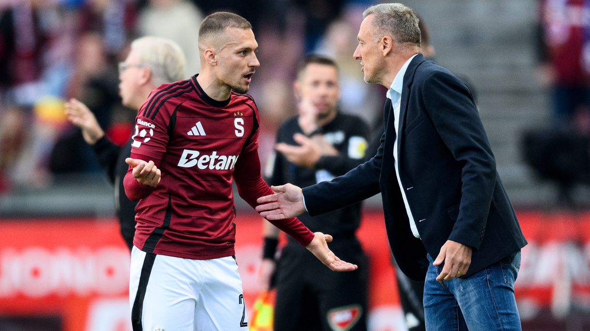 Sparta řešila první gól Jablonce. Sám nevěděl, co se stalo, tvrdí Haraslín o sudím