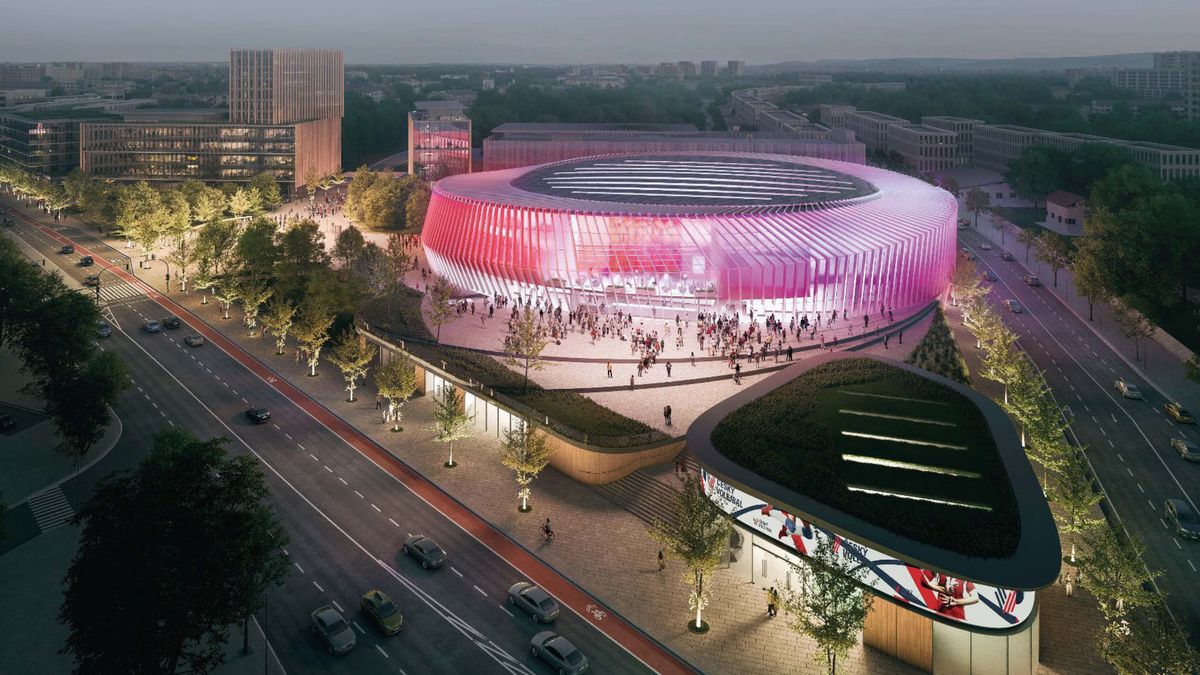 Nová hala pro Budějovice. Navrhli ji Angličané, stát bude přes miliardu