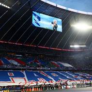 Choreo PSG před finále.