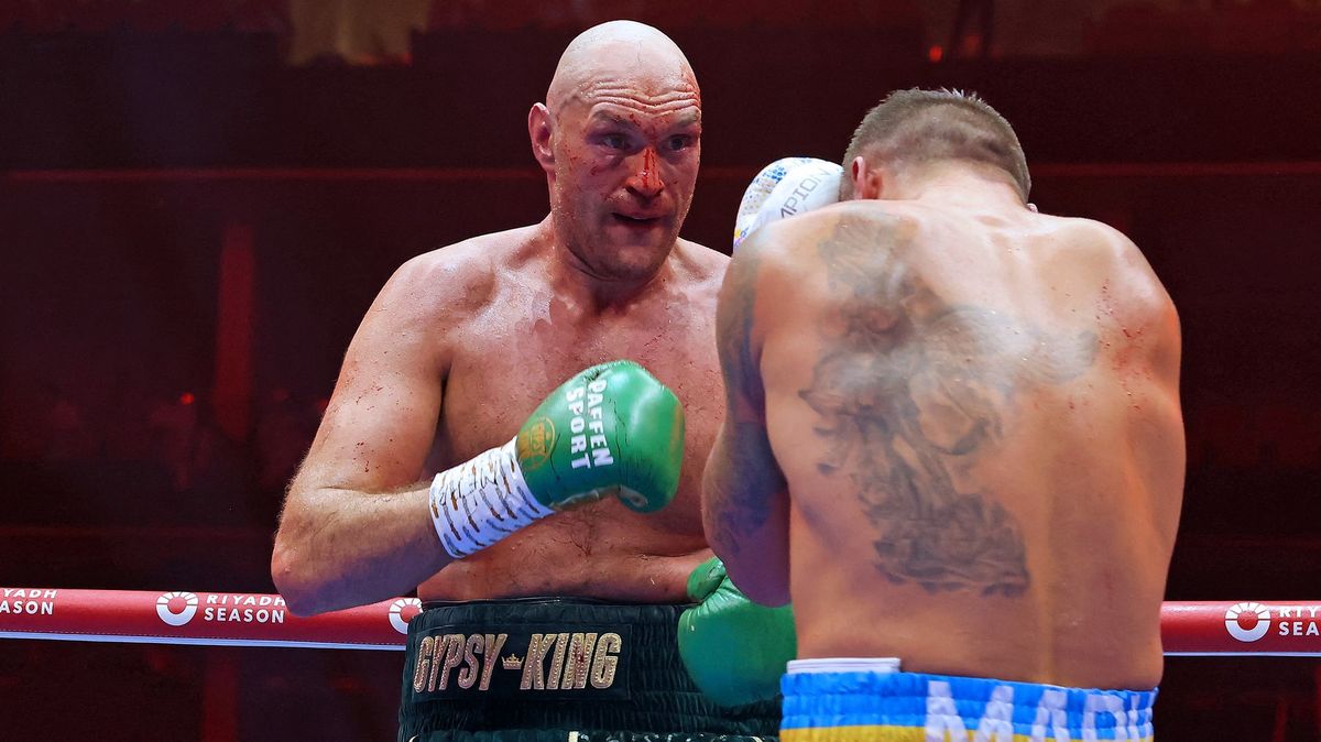 Fury vyslal tajemný vzkaz a ostře si rýpl do Usyka