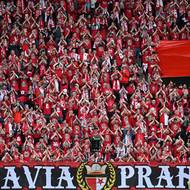 Tribuna Sever před duelem proti Spartě