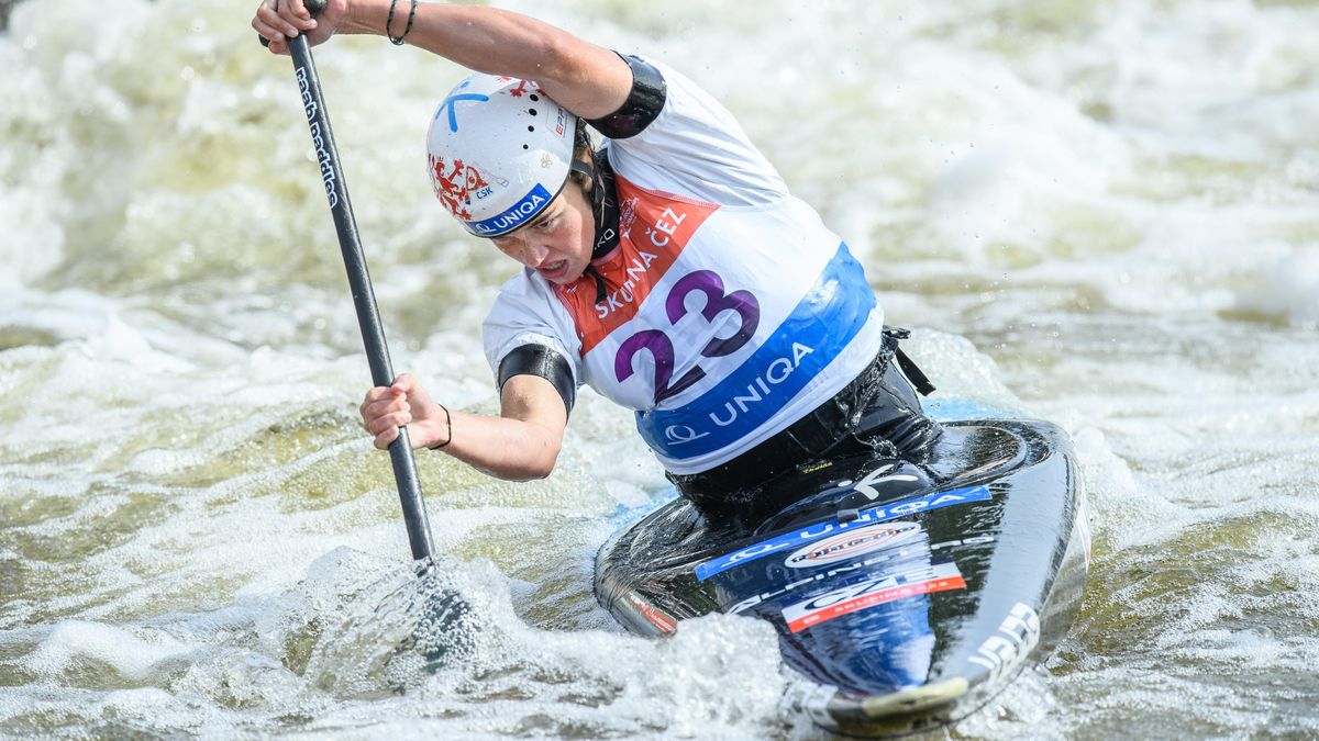 Kneblová byla na ME čtvrtá v časovce kayakcrossu, Krejčí skončil pátý