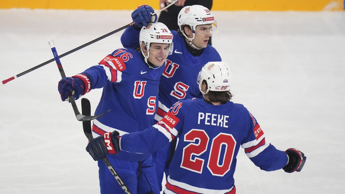 Američané zlomili prokletí a umlčeli natěšené Švédsko. O zlato si zahrají po 65 letech