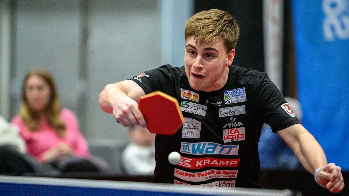 Dron zranil během tréninku hvězdného stolního tenistu Möregaardha