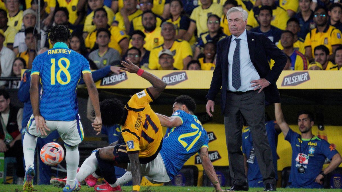 Ancelotti ve své premiéře na brazilské lavičce zapsal bezbrankovou remízu