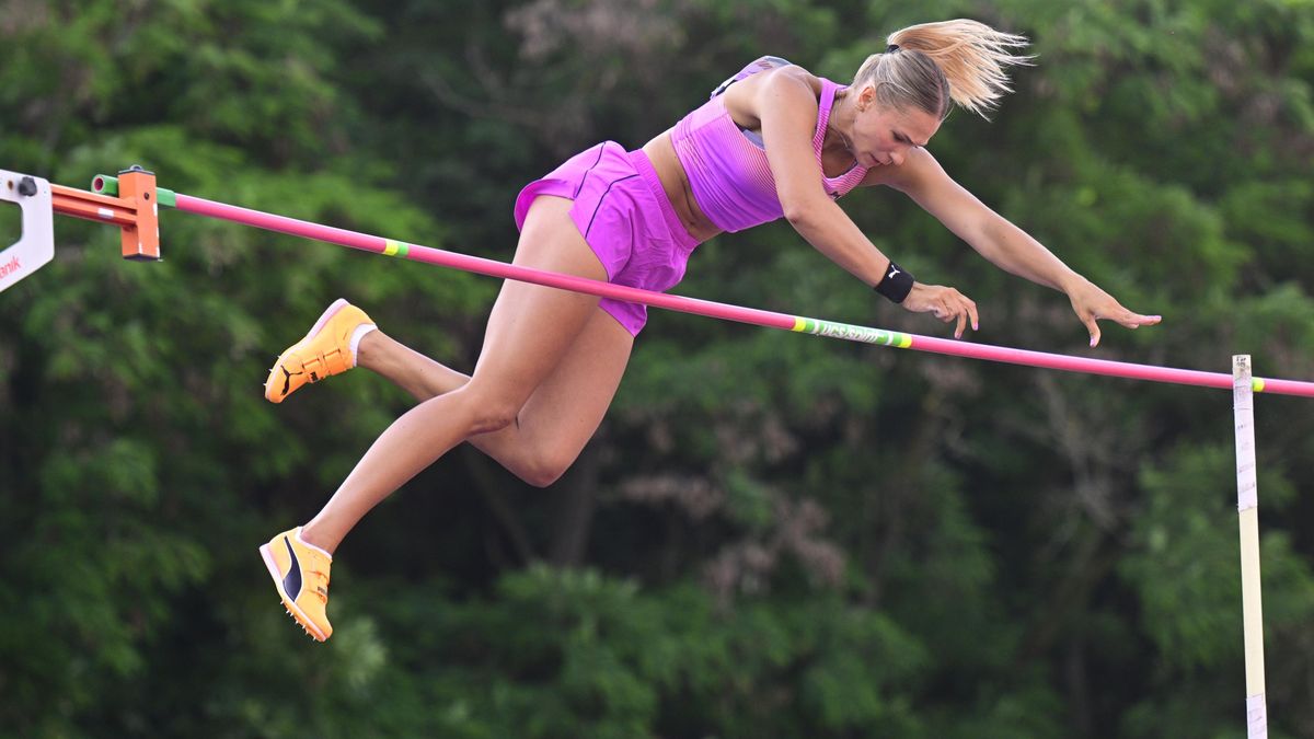 Tyčkařka Švábíková vyhrála Odložilův memoriál. Skočila nejvýš od olympiády