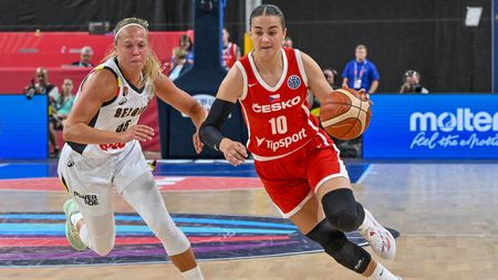 BASKETBAL ONLINE: Češky se na ME loučí s Brnem bitvou s Belgií. Ve třetí části favoritky odskakují