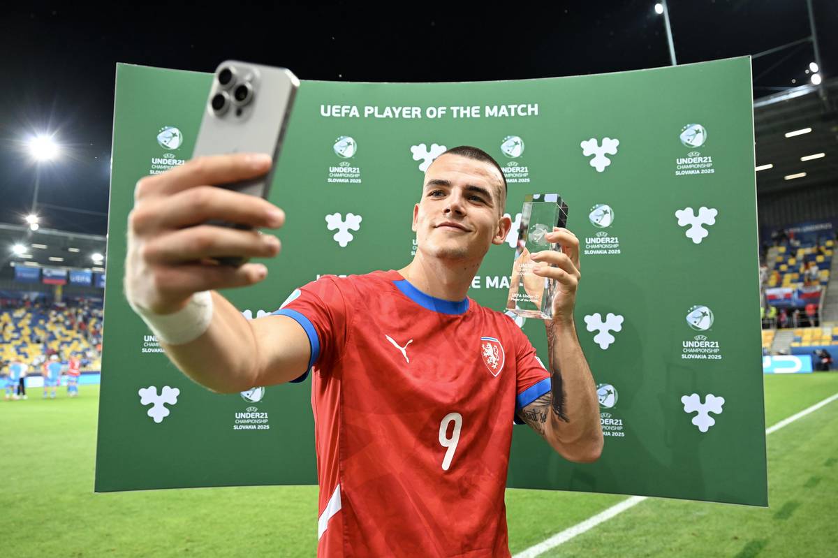 Hráč zápasu Václav Sejk.