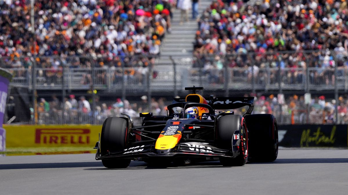 V prvním tréninku F1 v Kanadě byl nejrychlejší Verstappen. Leclerc narazil do zdi